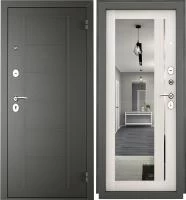 Дверь металлическая ТИТАН (зеркало) 2050/860/93 R/L