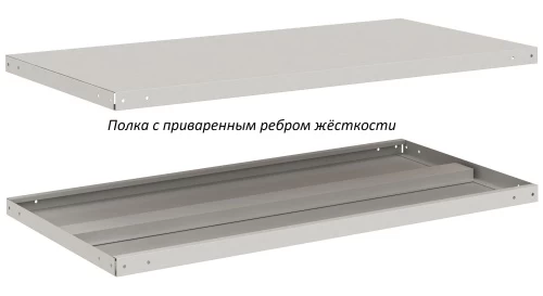 Стеллаж металлический Титан МС-750 2500x1000x300/4